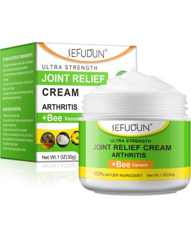 Bee Venom Joint and Bone Cream 30g Bee Venom Cream for Arthritis Relief Joint & Bone Cream with Natural Formula Ultra Strength Bee Venom Gel