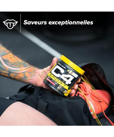 C4 Sport Pre-Workout Powder - Fruit Juice | Pre-Workout Energy Drink | 135mg Caffeine + Beta Alanine + Creatine Monohydrate | Informed-Sport Certified | 30 Servings - Buy Online on GoSupps.com