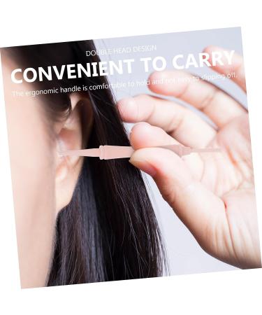 4 Pcs Double-Headed Spiral Ear Wax Removal Tools Kit - Ear Cleaner & Health Care Set - Plastic Ear Wax Remover - Random Color - 10x0.8x0.8cm - Buy Online on GoSupps.com