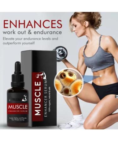 Muscle Enhancer Serum Musclegrowth Enhancement Serum Sweat Enhancer Muscle Growth Enhancement Serum for Women Men (1PCS) - Buy Online on GoSupps.com