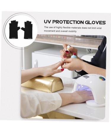 minkissy 5 Pairs Nail Protection Gloves Uv Shield Gloves Anti-uv Gloves Sun Gloves Manicure Light Gloves Manicure Tools Protective Gloves Hand Covers Ultraviolet Light Miss Hand Guard Nylon - Buy Online on GoSupps.com