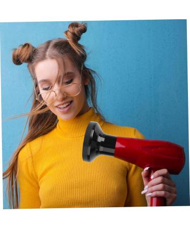 PLAFOPE 1pc Hair Styling Hood Hair Blower Protective Cover Hair Dryer Accessory Diffuser for Hair Black Abs - Buy Online on GoSupps.com