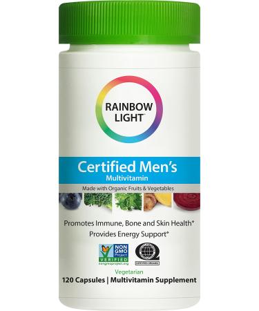 Rainbow Light Certified Men's Multivitamin 120 Vegetarian Capsules