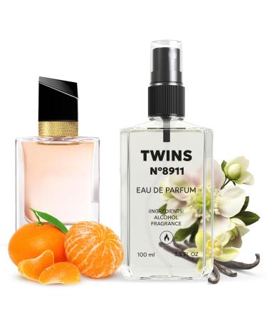 TWINS Impression of Libre | Unisex Perfume for Women and Men Eau de Parfum | No.8911 | 3.4 Fl Oz / 100 ml YSL Libre Impression