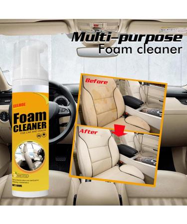 Multi Purpose Foam Cleaner - 100ml/200ml - Lemon Flavor Multifunctional Car Foam Cleaner - All-Purpose Household Cleaners for Car Kitchen House - Buy Online on GoSupps.com