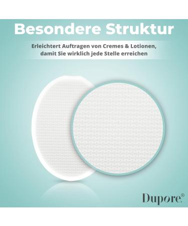 Dupore Premium Creaming Aid for Back - 2024 Set with Wood Brush Peeling Sponge & Replacement Pads - Gentle Skin Care Solution - Buy Online on GoSupps.com
