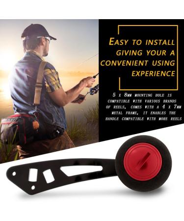 Fishing Reel Power Handle Knob - Red Replacement Parts for Low-Profile & Spinning Reels - Buy Online on GoSupps.com