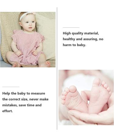 Jojofuny Panda Foot Measuring Device | Professional Infant Shoe Sizer for Babies, Kids, Men, Women | Foot Measuring Chart Included - Buy Online on GoSupps.com
