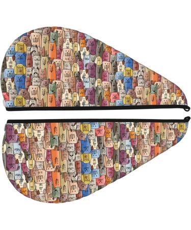 Funny Dogs Family Microfiber Hair Towel | Soft Super Absorbent Coral Velvet Wrap for Long Curly & Thick Hair - Buy Online on GoSupps.com