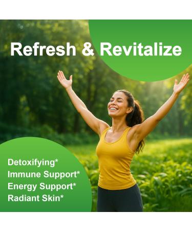 LOVITA Chlorophyll Liquid Drops High Potency 120 mg/mL 7 200 mg per Bottle Natural Energy Booster & Immune Support Internal Deodorant Skin Health Vegan & Non-GMO Mint Flavor 60 Servings 2 Oz New Package 2 Fl Oz (Pac  - Buy Online on GoSupps.com