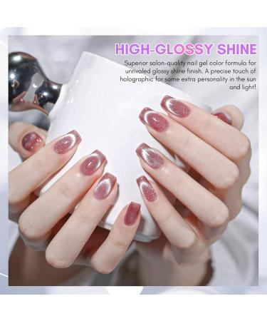 Makartt Cat Eye Gel Nail Polish 9D Cat Eye Gel Polish with Magnet Stick 10ML Magnetic Gel Nail Polish Soak Off UV Led Gel Nail Polish DIY Manicure Nail Salon Stellar Spark - Buy Online on GoSupps.com