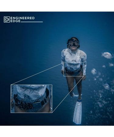 Diving Weight Belt | Nylon Scuba Dive Belt with Stainless Steel Buckle and D Rings - Buy Online on GoSupps.com