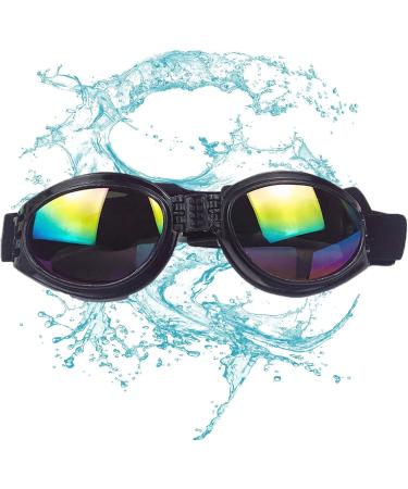 Luckxing Dog Sunglasses - UV Protection Dog Glasses with Adjustable Straps | Stylish Eye Protection for Your Pet - Buy Online on GoSupps.com