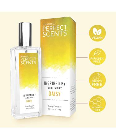 Perfect Scents Fragrance | Marc Jacobs' Daisy Inspired Eau de Toilette | Vegan, Paraben & Phthalate Free | Cruelty-Free | 2.5 oz - Buy Online on GoSupps.com