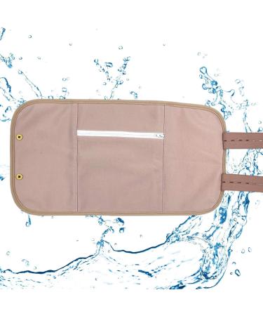 Castor Oil Pack Wrap Cloth Fabric Castor Oil Wrap - Less Mess Soft Ice/Heat Castor Oil Pack for Comfort Sleep & Stress Relief Sritob Khaki - Buy Online on GoSupps.com