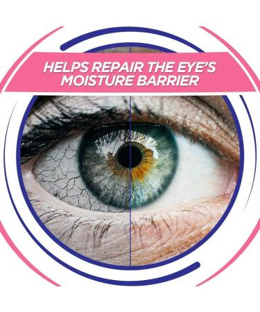 Optrex Double Action Eye Drops for Dry and Tired Eyes Rehydrating and Lubricating Eye Relief Drops (Pack of 3 x 10ml Eye Drops) - Buy Online on GoSupps.com