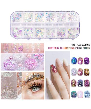 3840 Piece Nail Art Stones Set | Butterfly & Glitter Nail Decoration | International Shipping - Buy Online on GoSupps.com