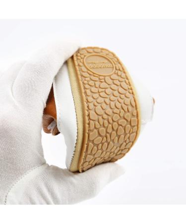 MK Matt Keely Baby Girl First Walking Shoes | Anti-Slip Soft PU Leather Sneakers 12-18 Months | Gold - Buy Online on GoSupps.com