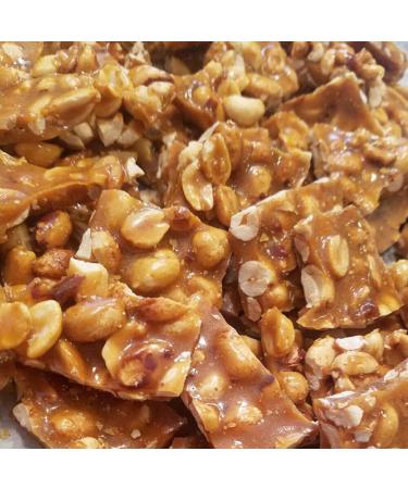 Peanut Brittle 1kg Bag Pouch Traditional Retro Nut Cluster - Buy Online on GoSupps.com