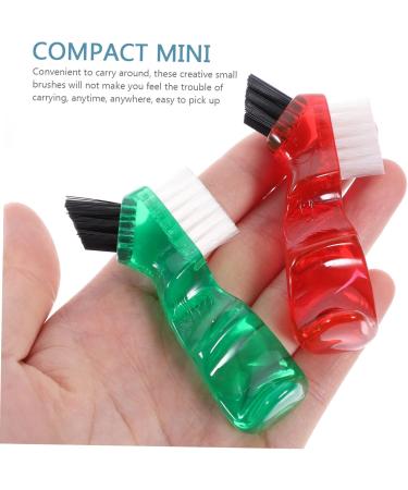 JECOMPRIS 20-Pack Portable Toothbrushes for False Teeth | Mini Brushes for Women | Microburst Holder & Partial Dignity | Assorted Colors - Buy Online on GoSupps.com