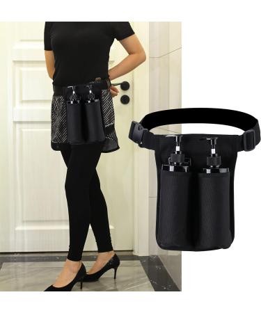 Massage Bottle Bag & Oil Holster | Premium Lotion Holder for Massage Therapists - TH2KD-9DBlack-New - Buy Online on GoSupps.com