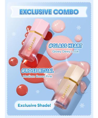 SHEGLAM Festive Glow Gift Set-Rose Ritual & Glass Heart - Buy Online on GoSupps.com