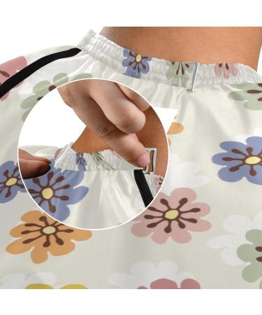 Bolaz Waterproof Barber Cape - Colorful Rainbow Flower & Cheetah Haircut Bib for Men & Women | Unisex Hair Cutting Cape - Buy Online on GoSupps.com