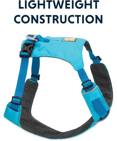 Luffwear Hi & Light Lightweight Dog Harness for Large to XL Breeds - Adjustable Fit Blue Atoll (3082-409ll1) - Buy Online on GoSupps.com