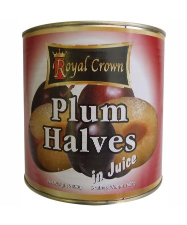 Royal Crown Red Plum Halves in Juice - 1x2.6kg - Buy Online on GoSupps.com