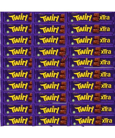 VIMIX Twirl Xtra Chocolate Bar 54g | Pick Any Number of Bars - Buy Online on GoSupps.com