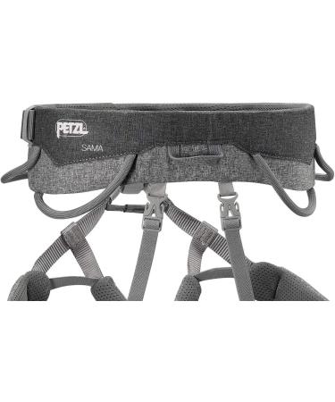 Petzl SAMA Unisex Rock Climbing Harness - Gym, Crag, Multi-Pitch Routes - Grey - Buy Online on GoSupps.com