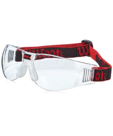 Wilson Unisex Jet Squash Goggles Glasses One Size Glasses Women/Men