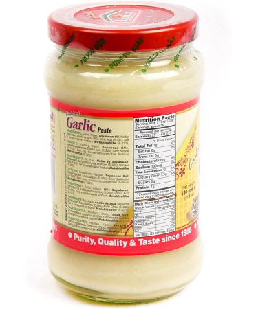 Laziza Spicy Garlic Paste - 330g | Authentic Flavour Puree - Buy Online on GoSupps.com