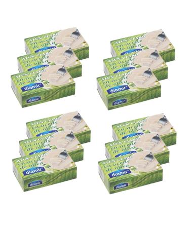 diamir Lot 12x Light tuna in olive oil - Box 110g