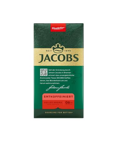 Buy Jacobs Kr nung Decaffeinated Ground Coffee - Medium Roast 500g | International Shipping - Buy Online on GoSupps.com