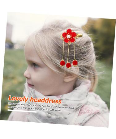 Beavorty 2 Pairs children's hanfu hairpin hair accessories for kids bow hair clips hanfu hair accessories chinese style hair pins qipao hair accessories chinese hair pins Kids Hairpins Asia - Buy Online on GoSupps.com