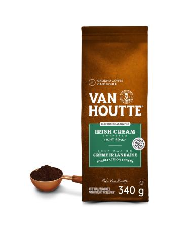 Van Houtte Irish Cream Ground Coffee 340g Can Be Used With Keurig Coffee Makers Irish Cream 1 Count ( Pack of 340 G )