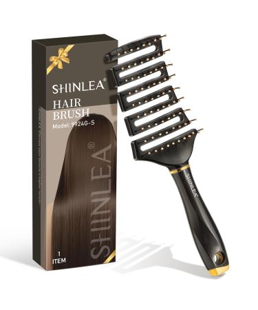 Hairbrush Shinlea hair brush without ziepen for men women and children are suitable for thick hair and long & curle wet detanger brush for all hair types - Buy Online on GoSupps.com
