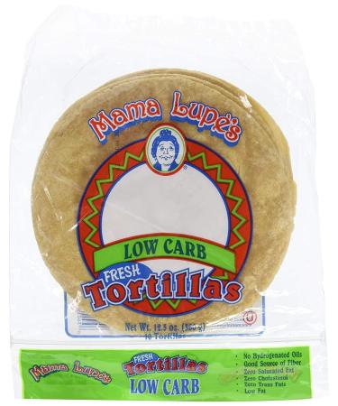 Mama Lupe Low Carb Tortillas 12.5oz (3 Pack) 12.5 Ounce (Pack of 3)