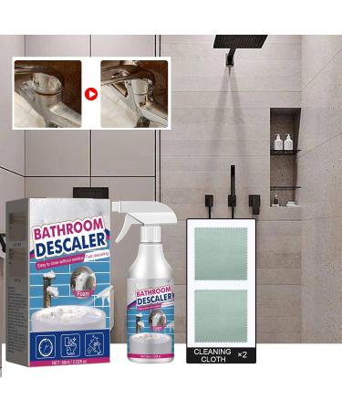 2024 New Bathroom Cleaner Powerful Glass Cleaner Toilet Spray Cleaner Bathroom descaling Cleaner Spray no Rinse Scrub Daily Bathroom Cleaner - Buy Online on GoSupps.com