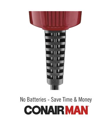 ConairMAN Beard & Mustache Trimmer for Men - Corded Plug-In - Best Trimmer for Precision Grooming - Buy Online on GoSupps.com