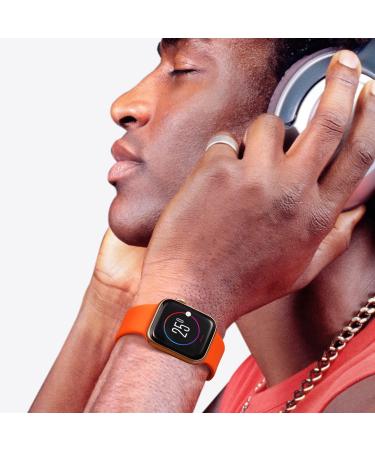 8 Pack Silicone Apple Watch Bands - Waterproof Sport Straps for iWatch Series 8 7 6 5 4 3 2 1 SE - Men Women Replacement Wristbands - Dark Gray/BlackWhite/Orange/Sky Blue/Wine Red - Buy Online on GoSupps.com