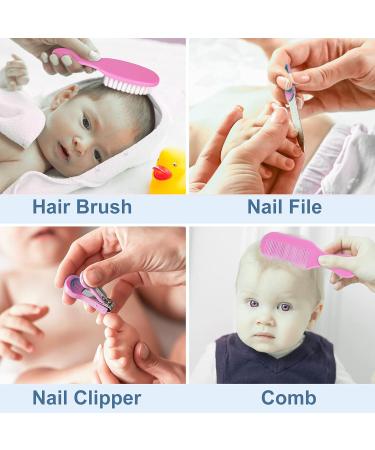 RoseFlower 9-in-1 Baby Healthcare & Grooming Kit - Nursery Care Set for Newborns & Toddlers - Buy Online on GoSupps.com