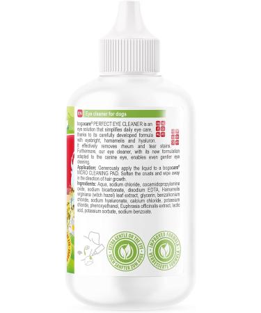 Bogacare Perfect Eye Cleaner for Dogs - Effective Tear Stain Remover | Safe & Non-Burning Formula | 100% Satisfaction Guaranteed - Buy Online on GoSupps.com