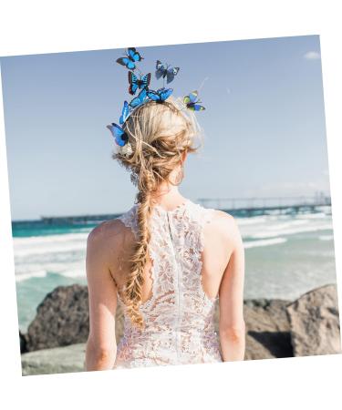 GLSTOY 3d Butterfly Headband Party Decorative Headband Party Decorations Costume Headpiece Party Headpiece Festival Headdress Headband for Festival Cosplay Accessory Party Supplies 24.00X16.00X11.00CM As Shown - Buy Online on GoSupps.com