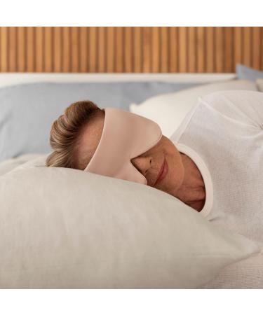 Baloo Silk Weighted Sleep Mask | Mulberry Silk Eye Mask | Sound-Muffling Blindfold for Deep Sleep | Relaxation & Tranquility with Rose Quartz Crystal - Buy Online on GoSupps.com