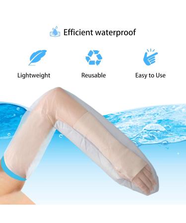 Waterproof Full Arm Cast Cover for Adults - Shower Protection for Broken Arm, Wounds & Plaster Casts - Buy Online on GoSupps.com