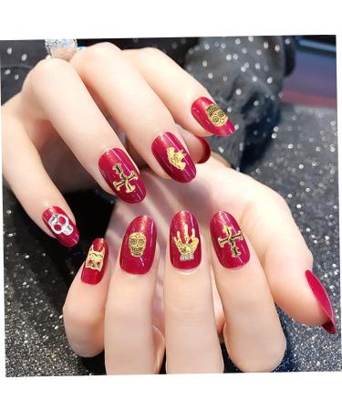 FRCOLOR 960 Pieces Halloween Manicure Alloy Miss Charm Skeleton - Buy Online on GoSupps.com