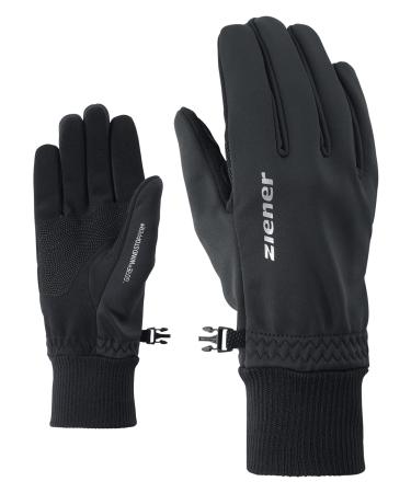 Ziener Adults IDEALIST GWS Leisure/Functional/Outdoor Gloves | Breathable Windproof Soft-Shell Black 9 Black