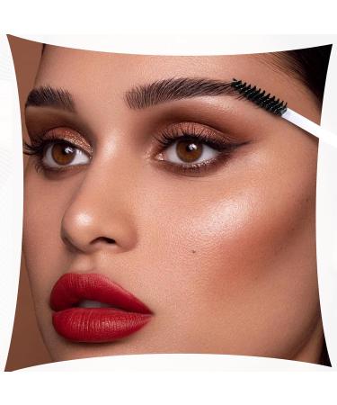 U-Shinein The Brow Glue 14H Extreme Hold Eyebrow Gel Non Sticky Formula Natural Finish Strong-Hold Clear-Drying and Water-Resistant Brow Gel Creates Laminated Brows LImitless Brow Looks Clear and Brown Clear + Brown - Buy Online on GoSupps.com